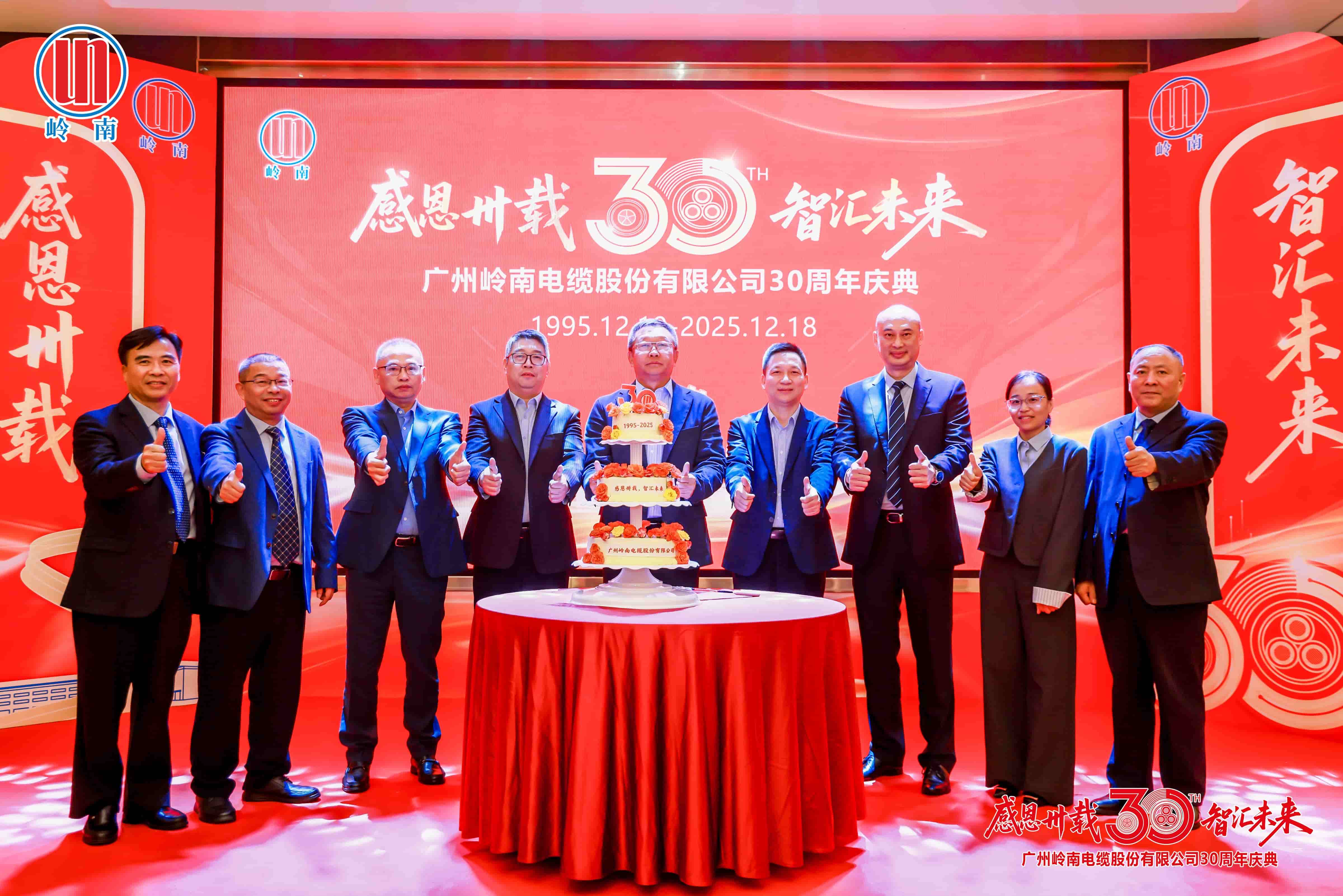 致贺|岭南电缆三十而立,与智光电气共绘能源新蓝图
