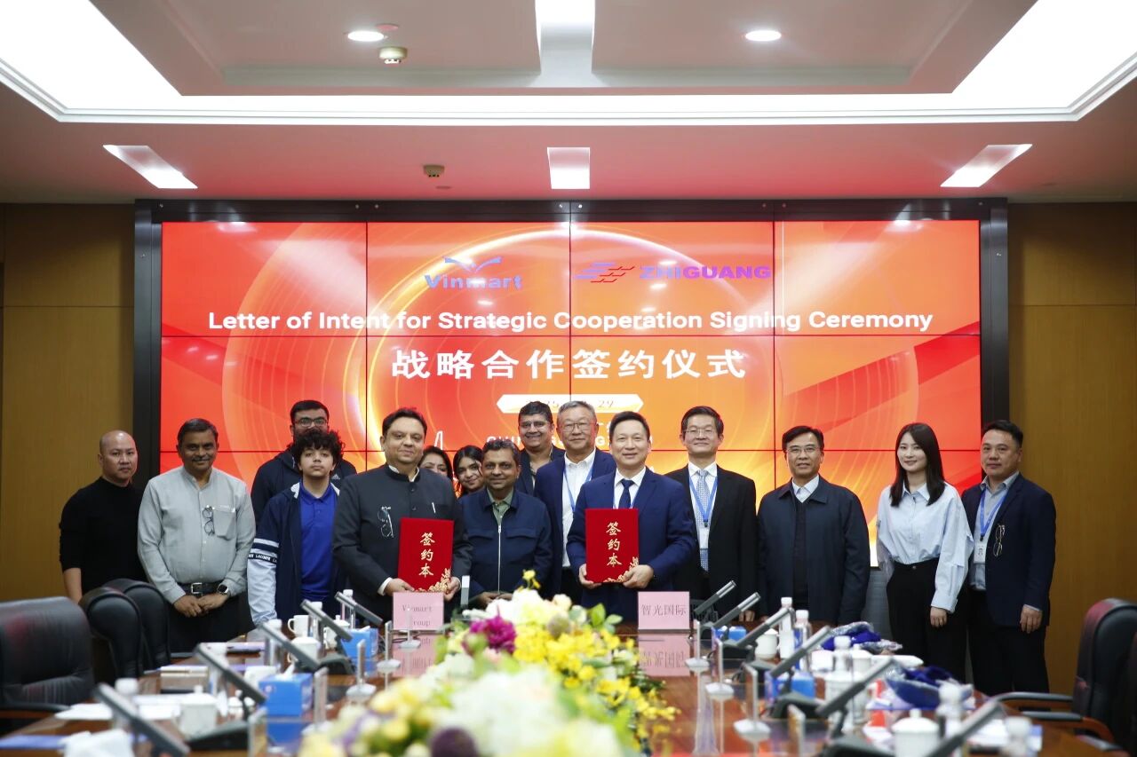 Vinmart全球高管到访智光电气, 共谋共建非洲新能源及矿业合作与发展