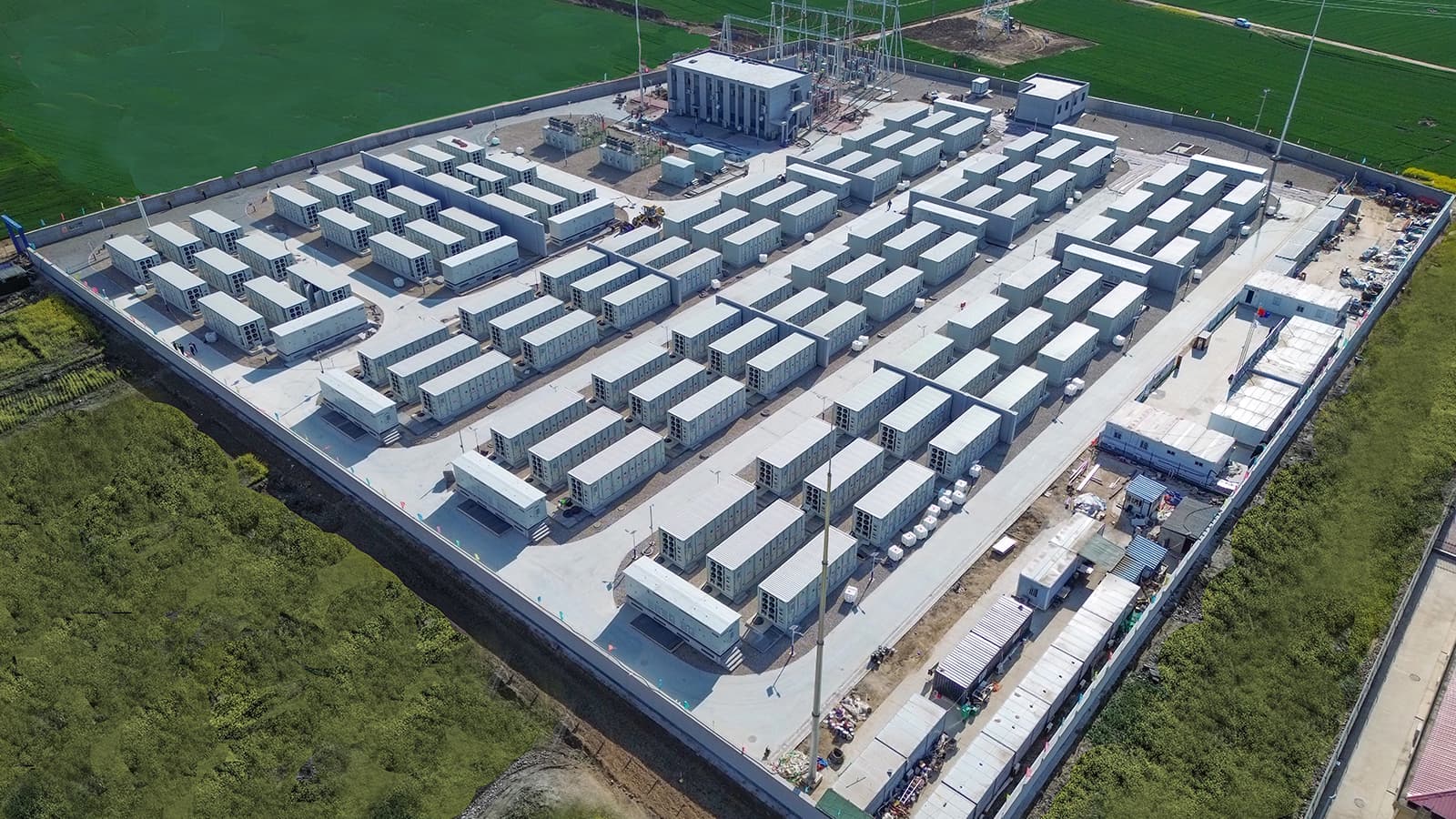 绿动燕赵！智光储能助力石家庄高邑300MW/600MWh储能电站全容量并网运行